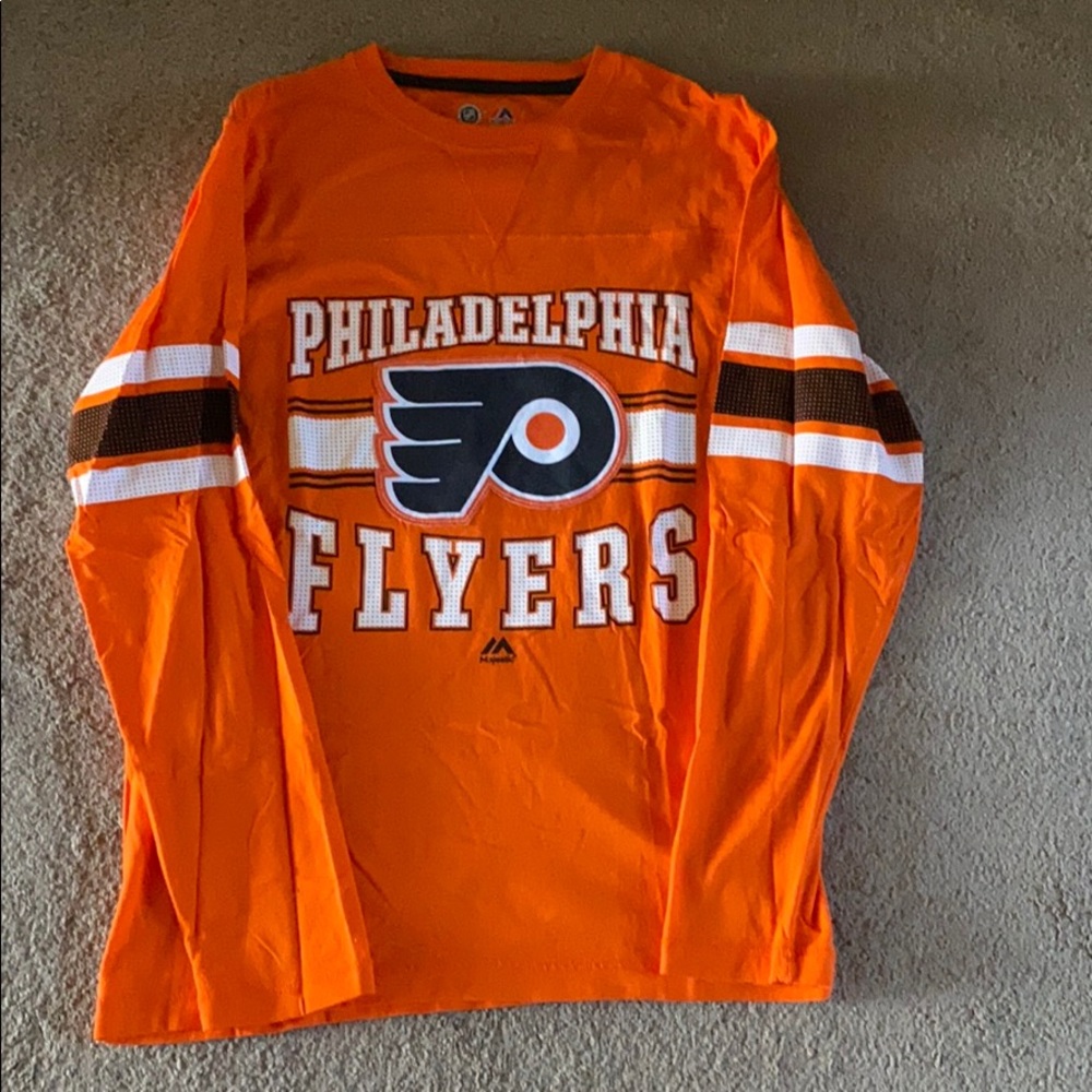 Men’s Philadelphia Flyers long sleeve shirt - Picture 1 of 2